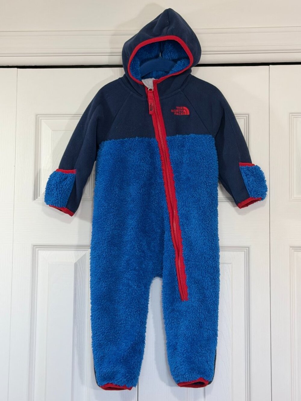 The North Face Sherpa and Fleece Bunting Suit (Label: 6-12 months)